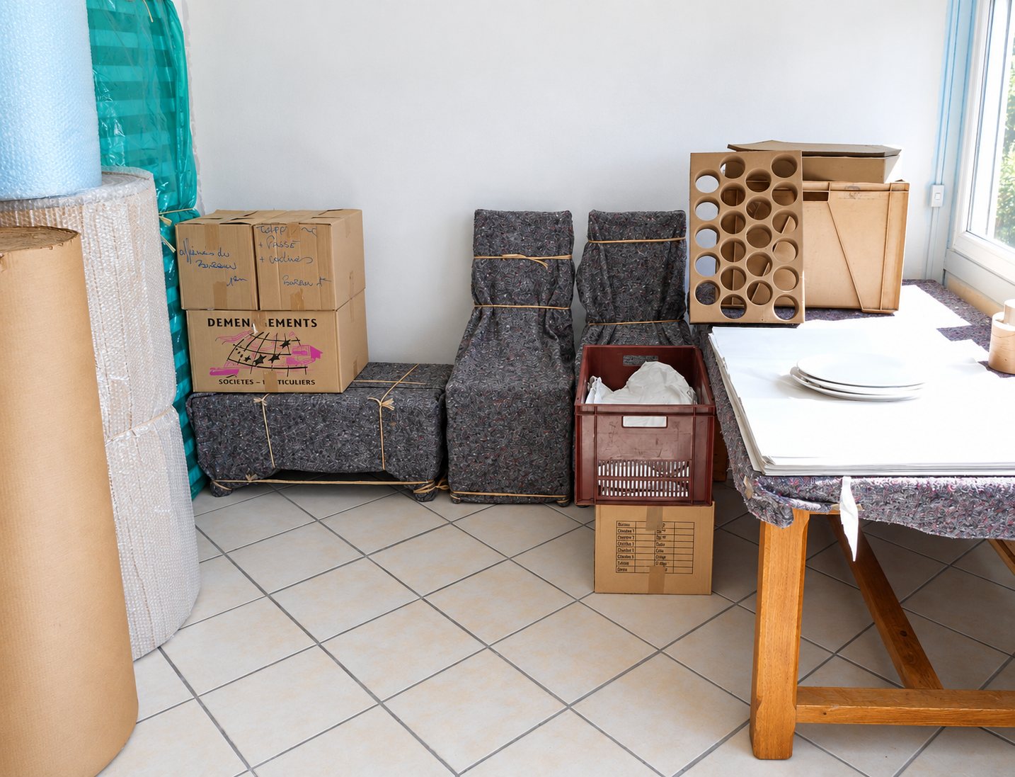 Emballage meubles